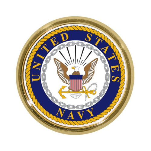 U.S. Navy Crest Chrome Auto Emblem