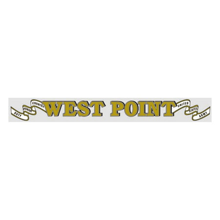 West Point Window Strip Decal