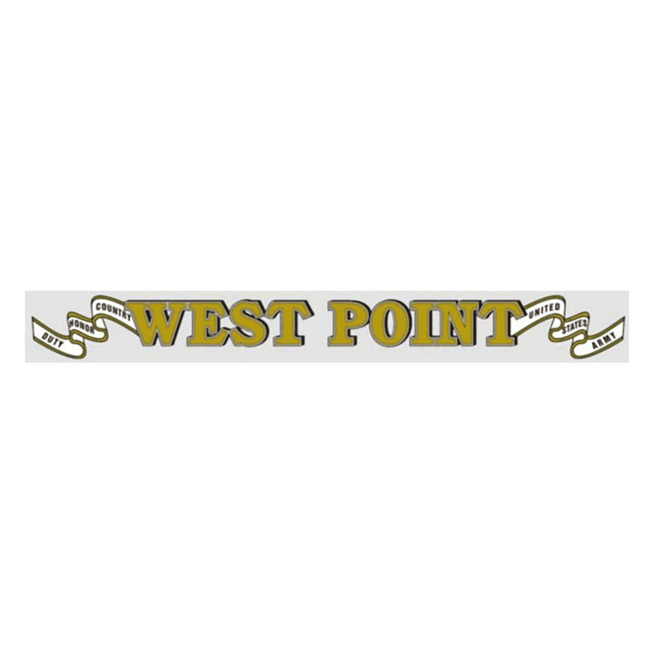 West Point Window Strip Decal