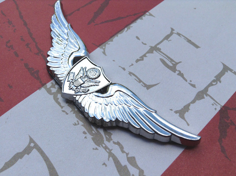 US Army Aircrew Badge Metal Car Decal