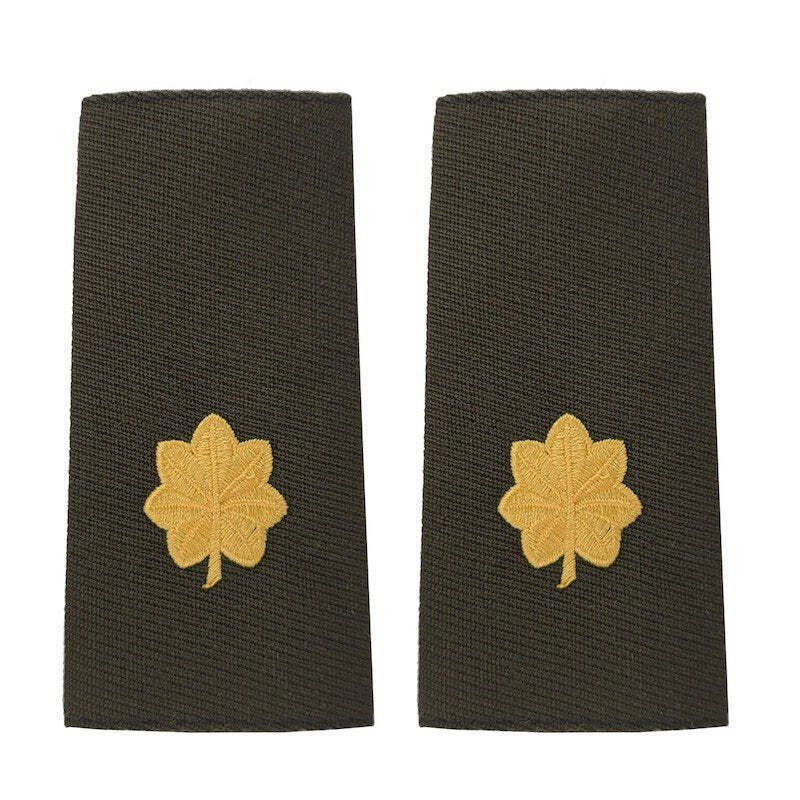 MAJ AGSU Rank Epaulettes