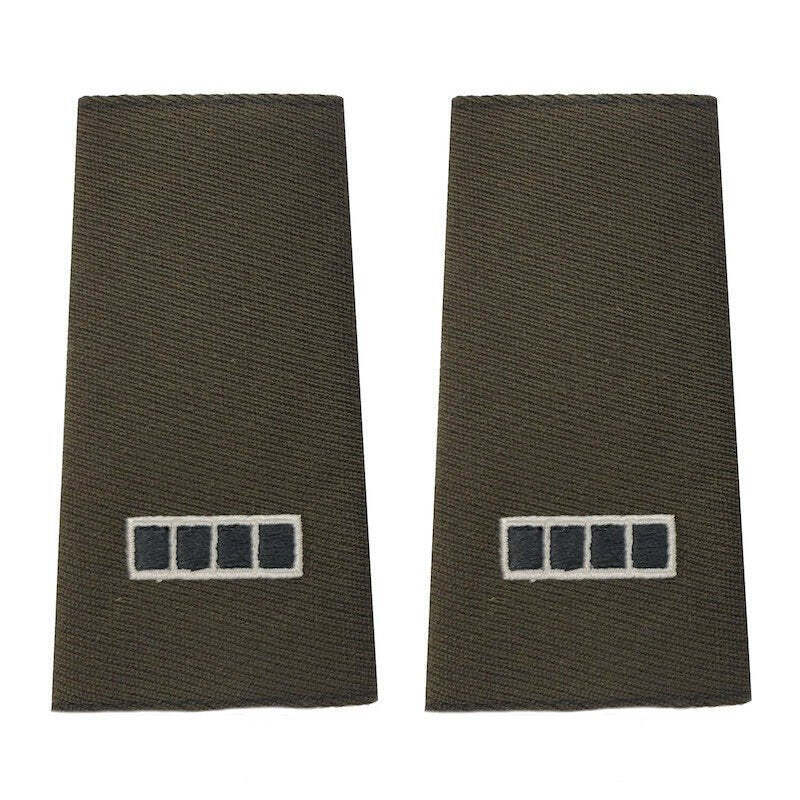 WO4 AGSU Rank Epaulettes