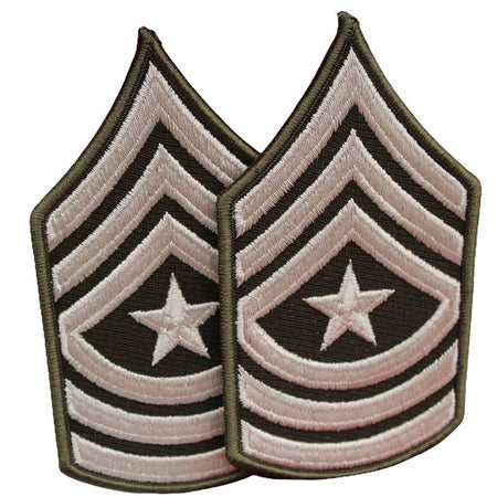 Army Sergeant Major AGSU Sew On Rank