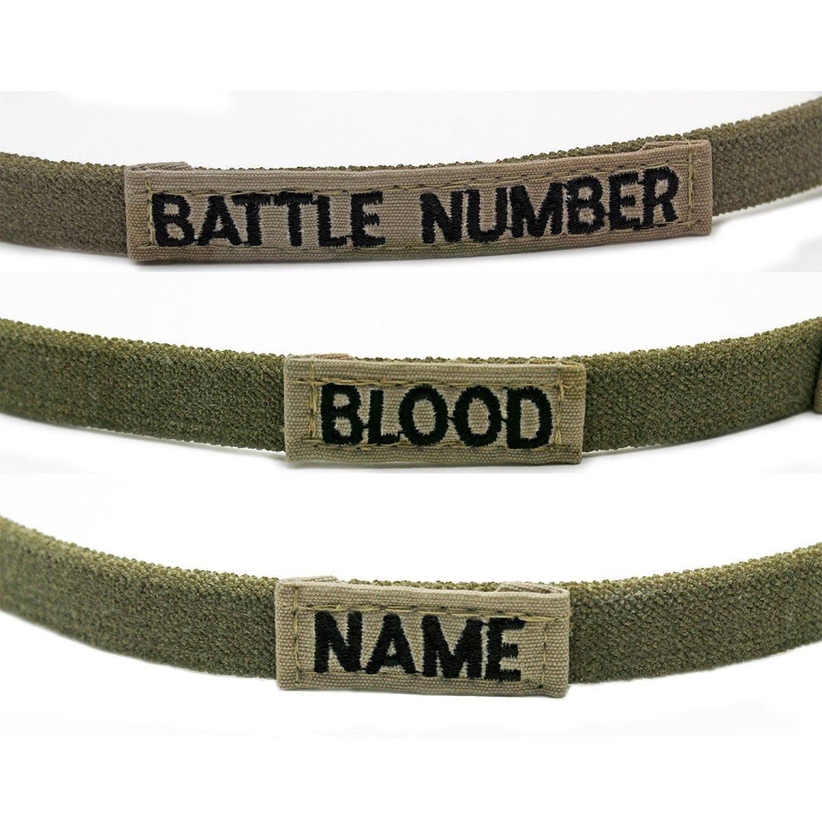 Custom Multicam OCP IR US Army Rank ID Blood Type Name Tags IR Flag Patch  (E2 Private)
