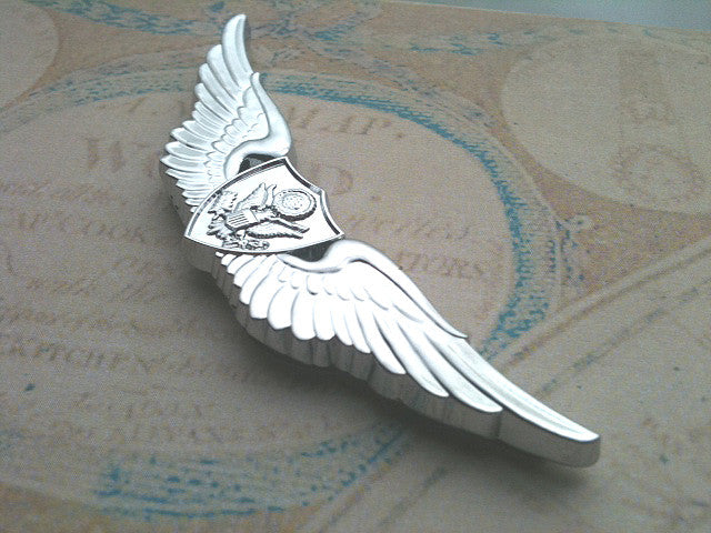 US Army Aircrew Badge Metal Car Decal