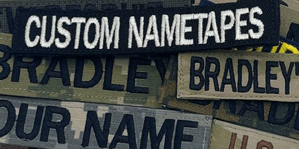 Custom Name Tapes