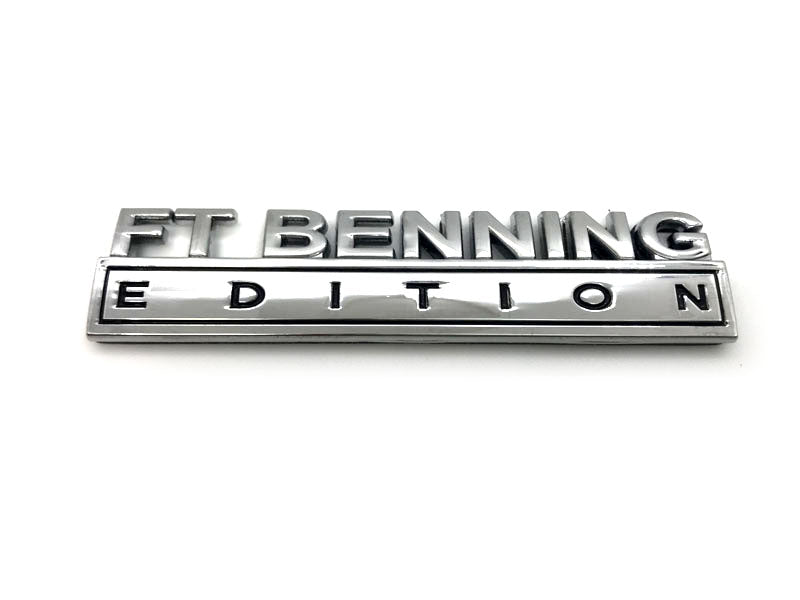 Ft Benning Edition Car Metal Decal