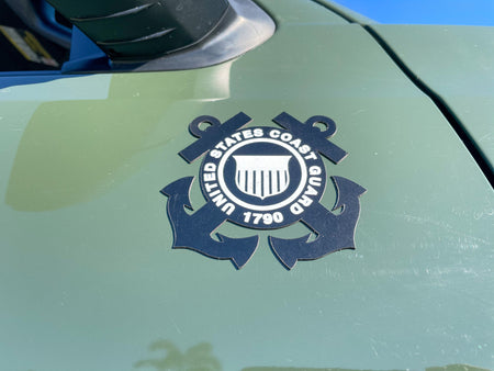 U.S. Coast Guard Magnet Decal for Cars and Trucks