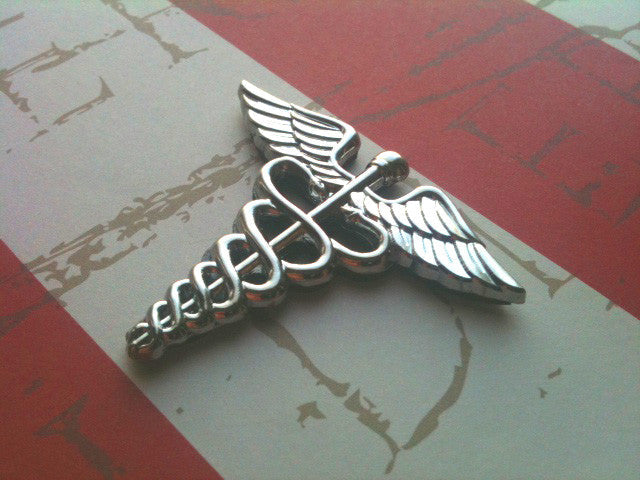 Medical Corps Insignia Badge Metal Decal