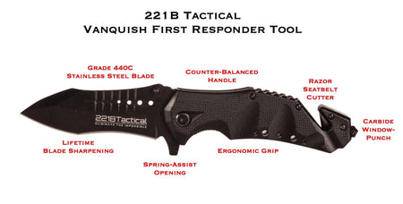 Vanquish First Responder Tool Features