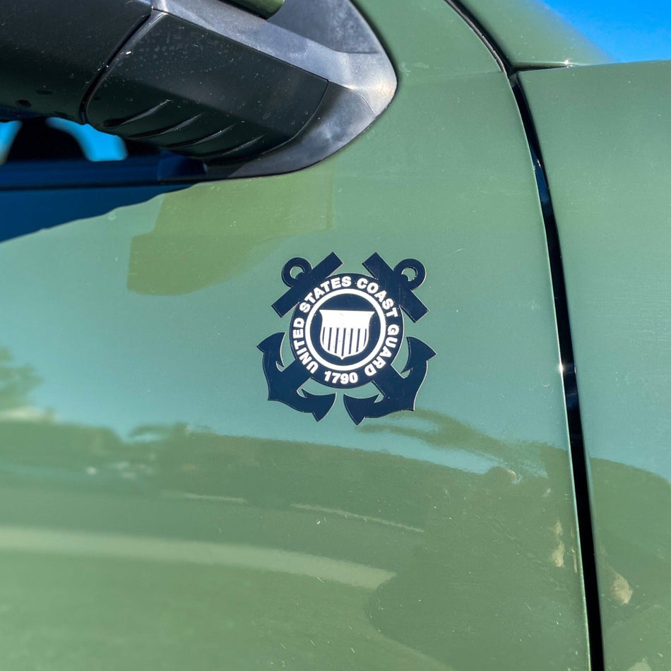 U.S. Coast Guard Magnet Decal for Cars and Trucks