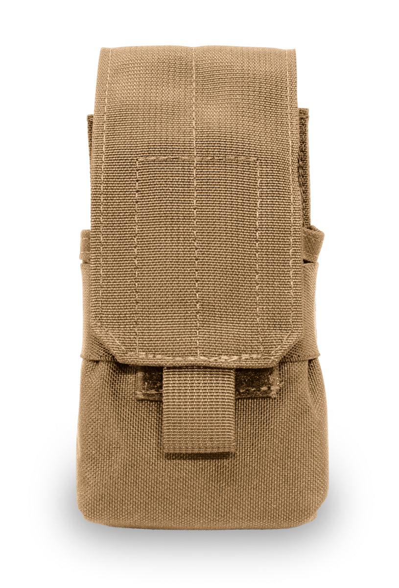 Coyote Belt Accessory Mag Pouch - Single Backside