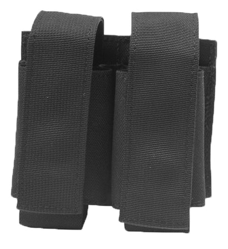 Black MOLLE Double Grenade Pouch