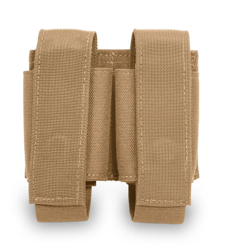 Coyote MOLLE Double Grenade Pouch