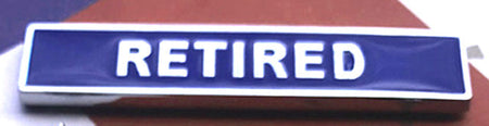 Retired Tab for US Air Force Metal Car or Truck Decal