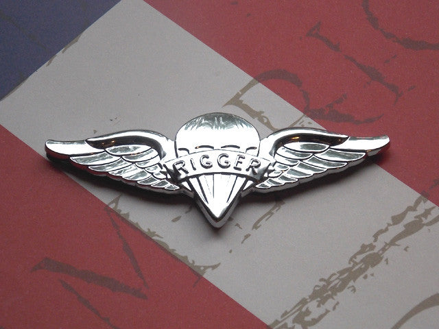 Parachute Rigger Badge Metal Decal