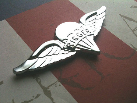 Parachute Rigger Badge Metal Decal