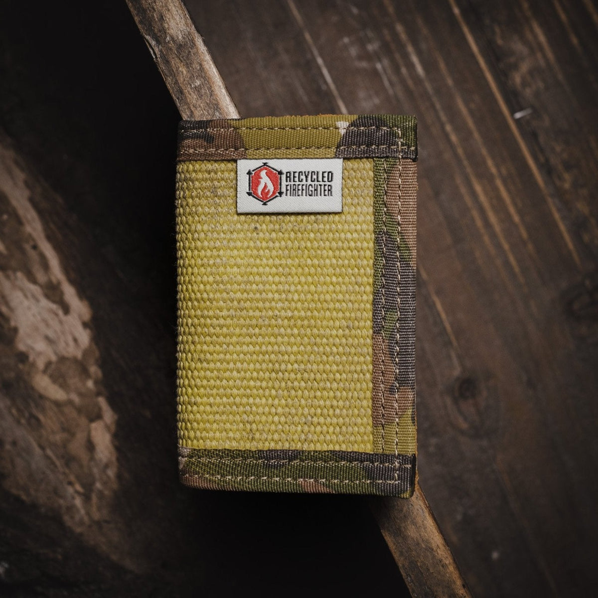 Bifold Wallet Made From Firehose The Rookie in Yellow