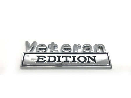 Veteran Edition Metal Car Decal