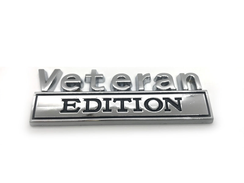 Veteran Edition Metal Car Decal