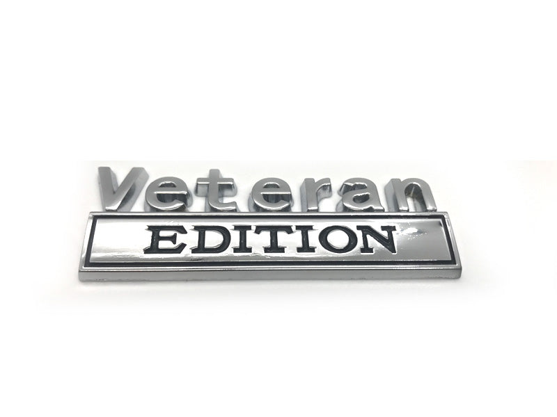 Veteran Edition Metal Car Decal