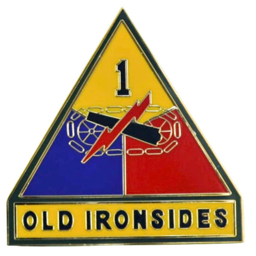 1st Armored Division Combat Service Identification Badge