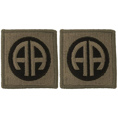 82nd Airborne Division OCP Patch With Hook Fastener - Pair