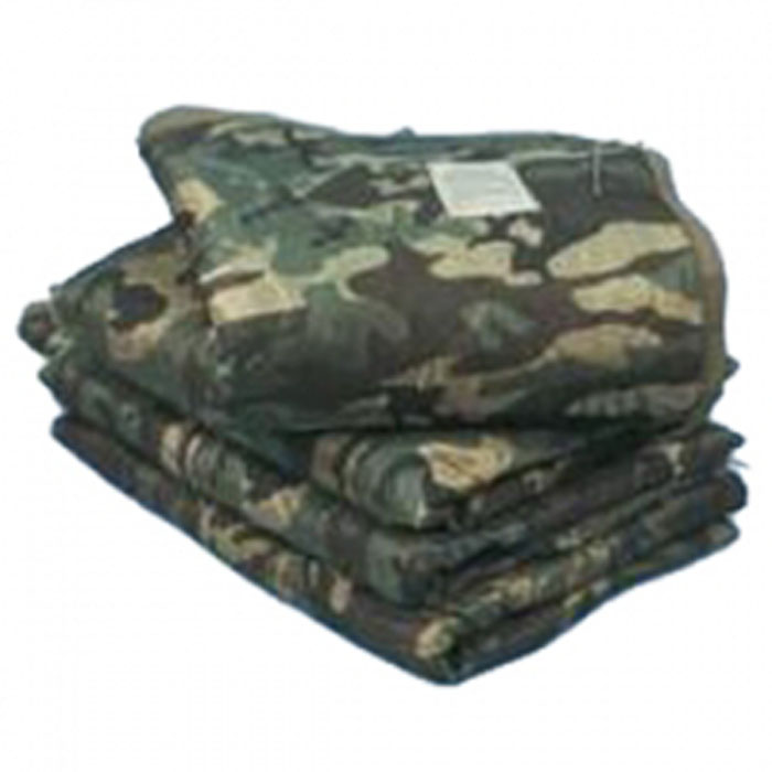 Original Military Woodland Camo Poncho Liner Woobie Blanket