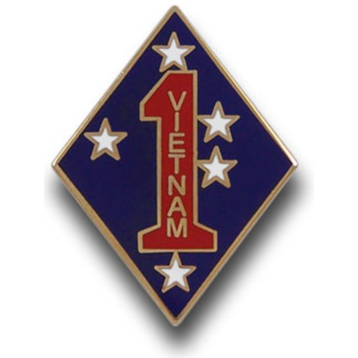 1st Marine Vietname Lapel Pin