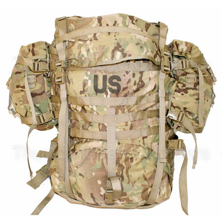 Army Rucksack Large Multicam USGI MOLLE Pack With Pouches