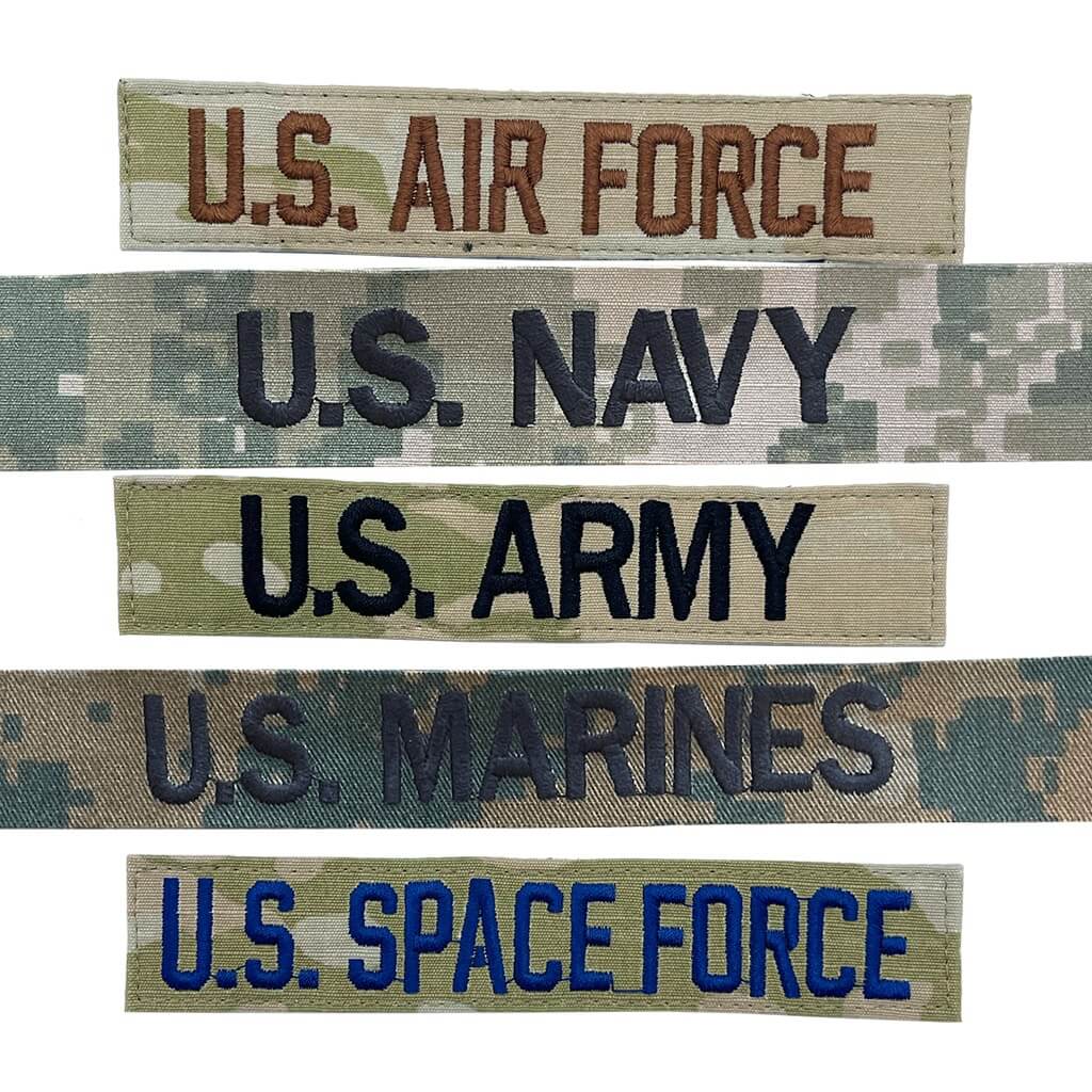 AGSU Nameplate Army Green Service Uniform Name Plate