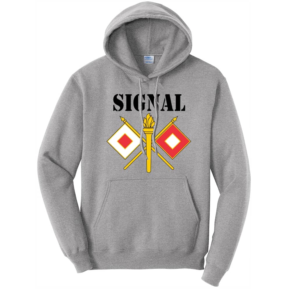 Signals Monogrammed Sweatshirt - Gray - Small